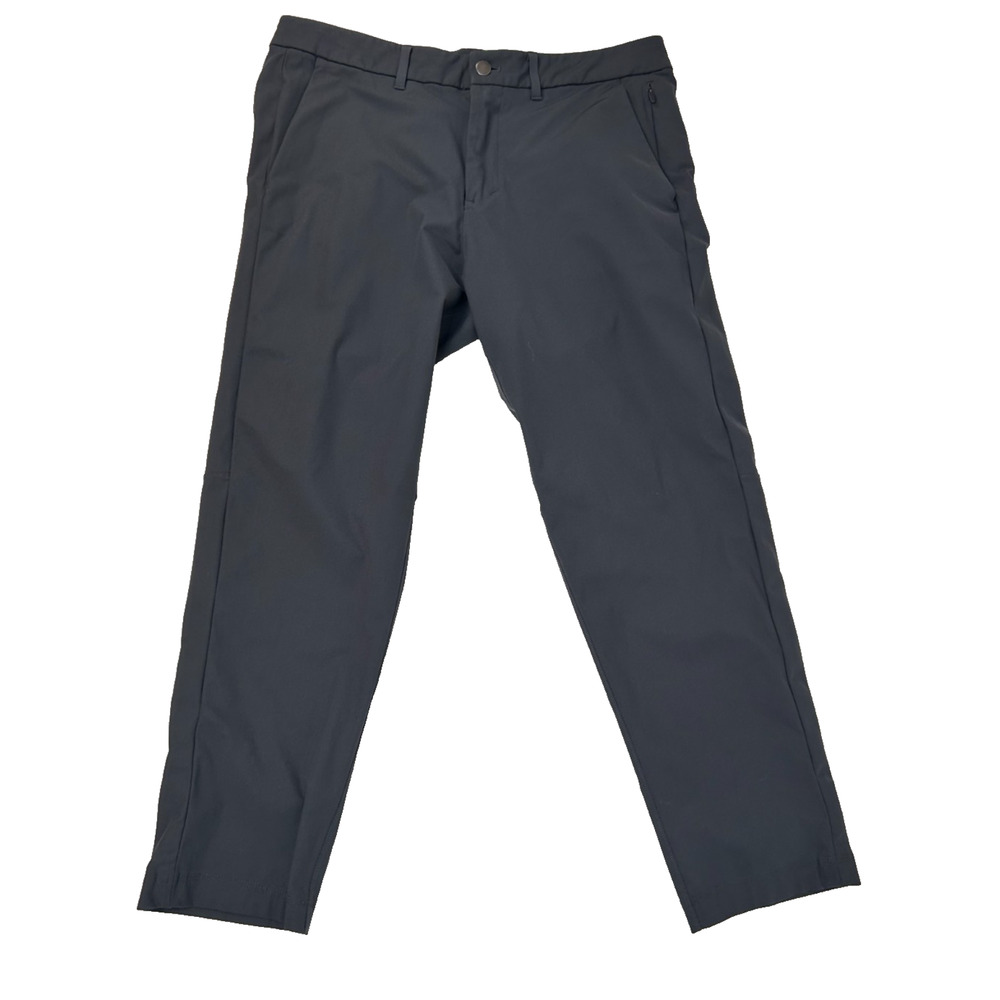 Lululemon ABC Pant Men’s 34X26 Dark Gray Tapered Warpstreme Golf Work Office